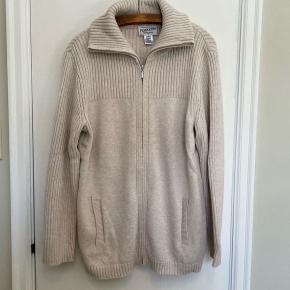 Pendleton Full Zip Sweater - Picture 1 of 4